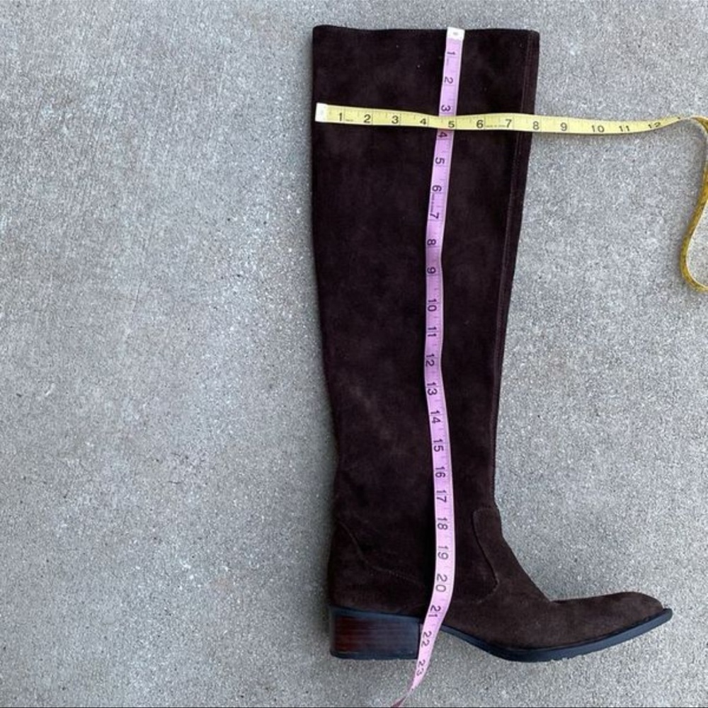 Born Dark Brown Over the Knee Boots - Picture 3 of 5